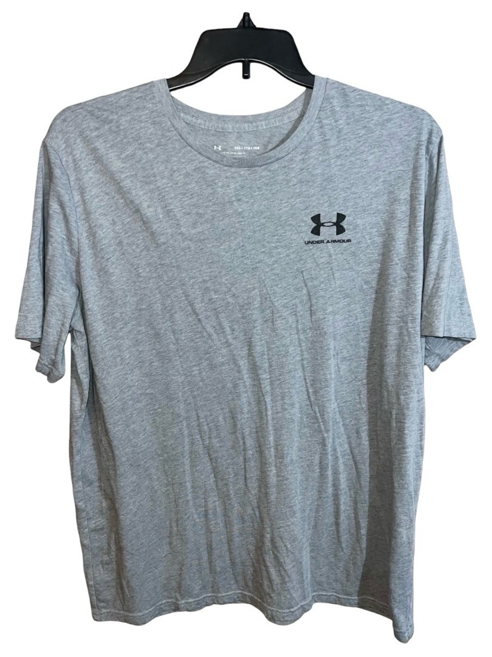 Under Armour Loose Crew Neck Short Sleeve Shirt Men’s 2XL Grey